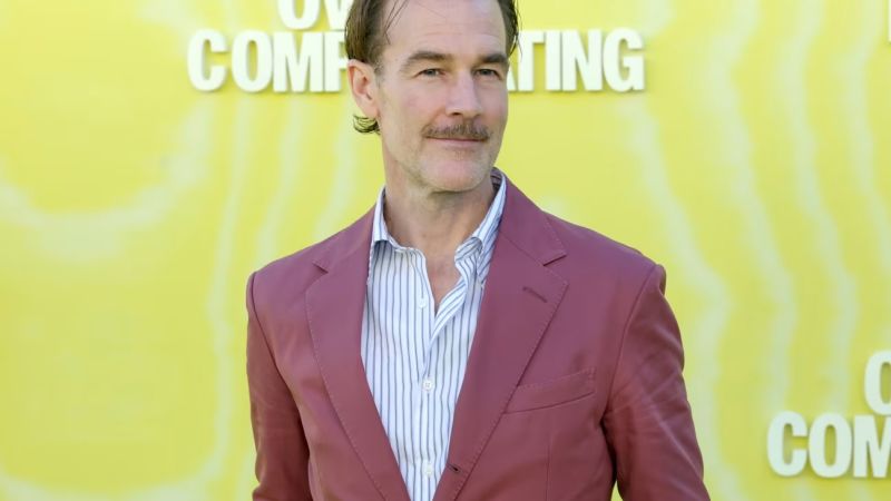 James Van Der Beek hace una aparición virtual en la reunión de "Dawson’s Creek"