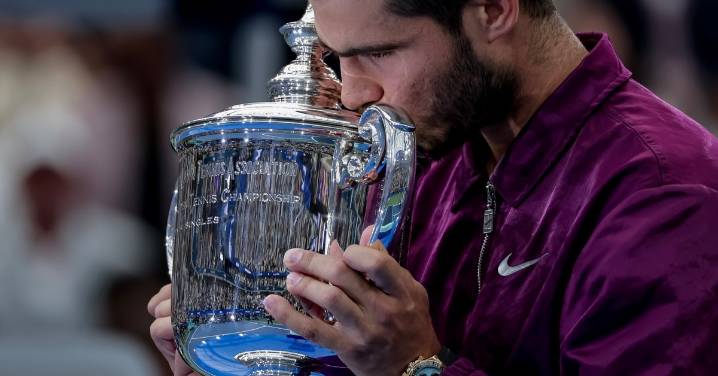 Alcaraz supera los 53 millones de dólares en premios con los 5 del Abierto de EUA