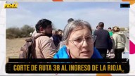 Vecinos del barrio Eduardo Menem cortan la Ruta 38 por falta de agua