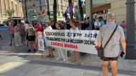Concentración en Alicante contra la precariedad en el sector social