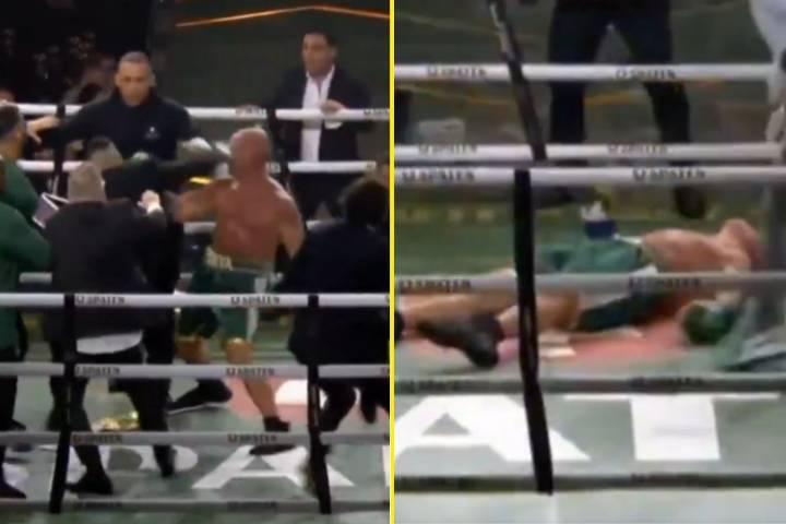 UFC legend Wanderlei Silva viciously knocked out by man in tuxedo in chaotic post