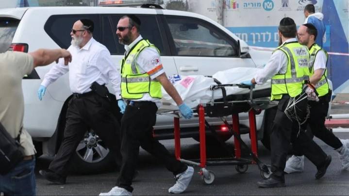 Impactante: un ataque a tiros dejó cinco muertos en Jerusalén