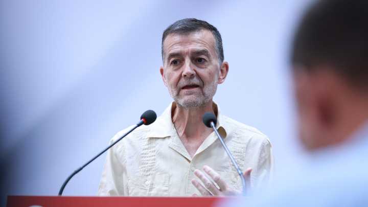 IU pídelle a Sumar ausentarse do Consello de Ministros se non se aproba o embargo de armas a Israel