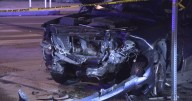 Man dies, driver flees after high speed crash in Philadelphia's Cobbs Creek neighborhood