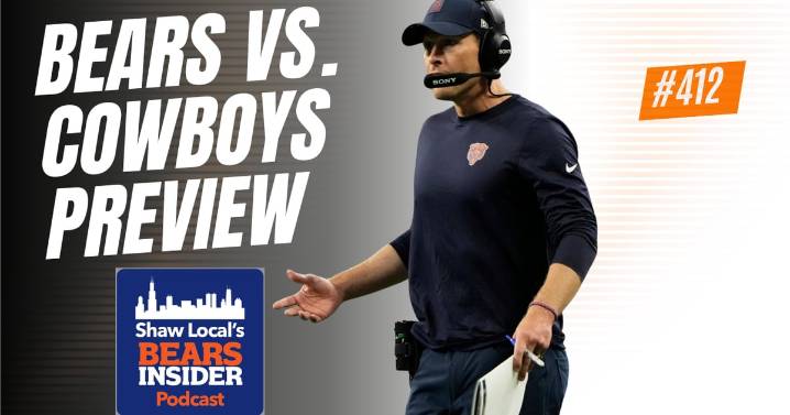 Bears Insider Podcast Episode 412: Previewing the Bears’ Week 3 matchup vs the Dallas Cowboys