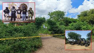 Operativo militar en rancho de Kanasín