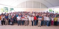 Apoya Yolanda Osuna a 750 ganaderos de Centro con paquetes de alambre para cercos perimetrales