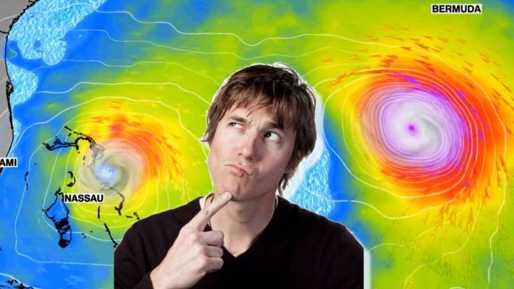 ¿Habrá efecto Fujiwara con ciclones Humberto e Imelda? Te explicamos qué es este fenómeno meteorológico