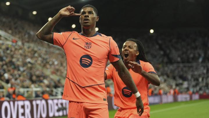 Marcus Rashford se estrena como goleador del FC Barcelona en su tierra y con la gente en contra