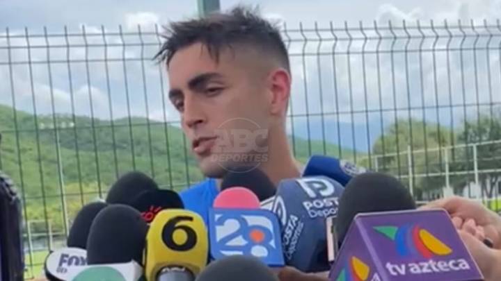 Santiago Mele: América es un rival importante, pero se sabe la grandeza de Rayados