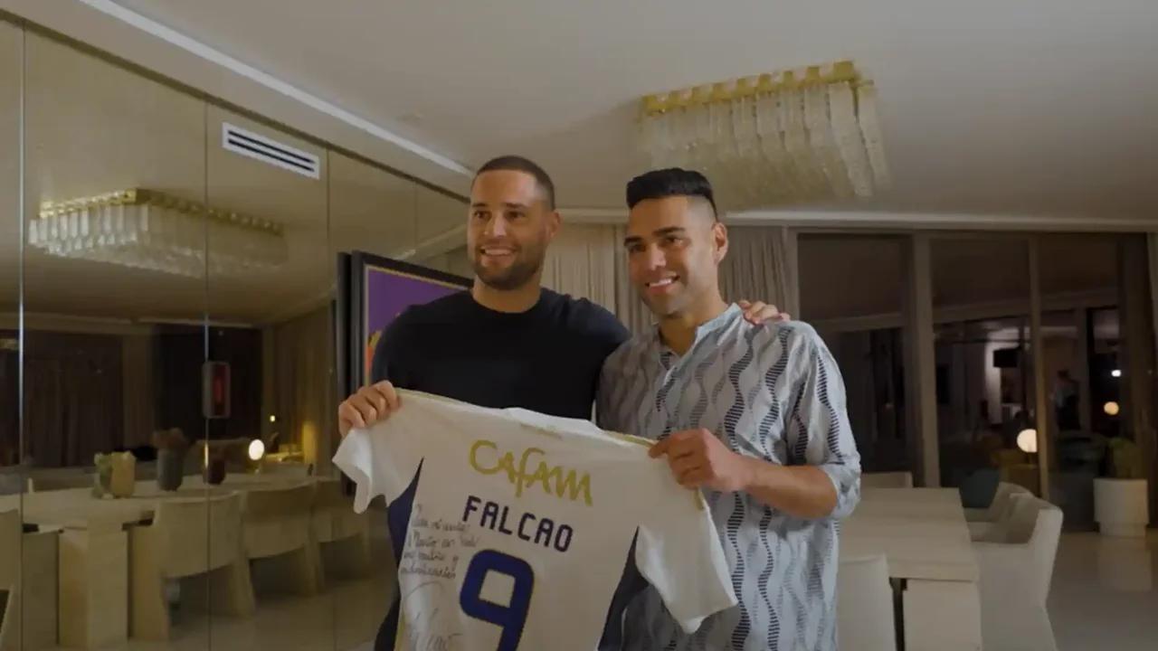 Falcao habló sobre el mal estado de las canchas del FPC: "Parece que estás entrenando en la arena de Miami"
