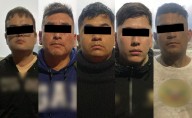 Detienen a cinco sujetos en posesión de marihuana; estarían relacionados con robo a banco en Tláhuac