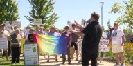 Protesters rally against Trump administration at ‘Workers Over Billionaires’ protests in Michiana