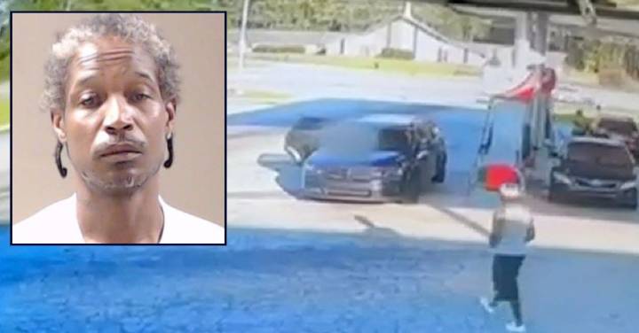 Dad stops to buy lotto tickets at gas station, returns to find his 7