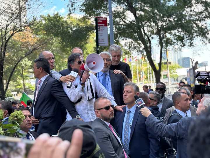 EE.UU. cancela visa de Gustavo Petro tras manifestación en Nueva York en apoyo a Palestina