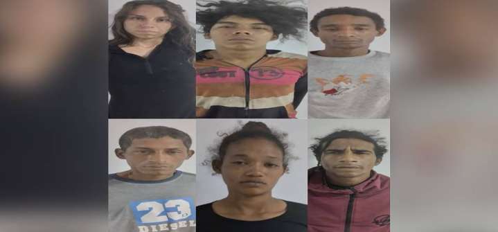 Seis sujetos detenidos por agredir a un hombre con cuchillos y machetes en Caracas