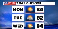 Early week showers, late week warm up