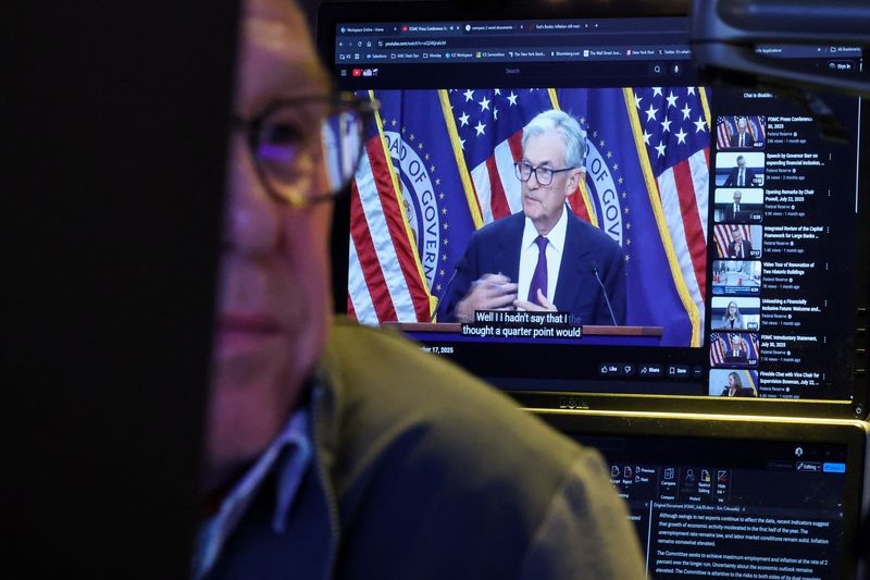 Fed's Powell repeats no risk-free path as job, inflation risks weighed