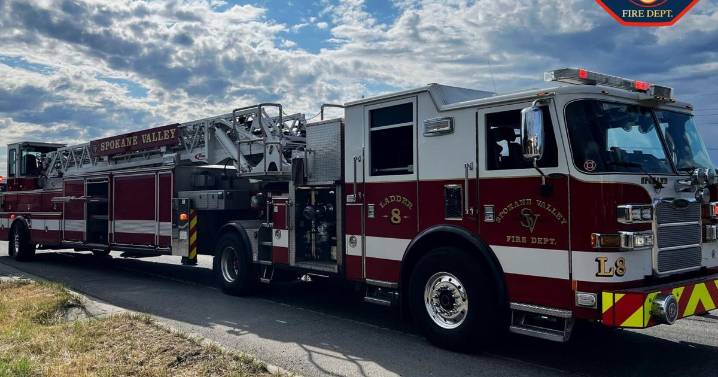 Fire in Spokane Business and Industrial Park damages shed