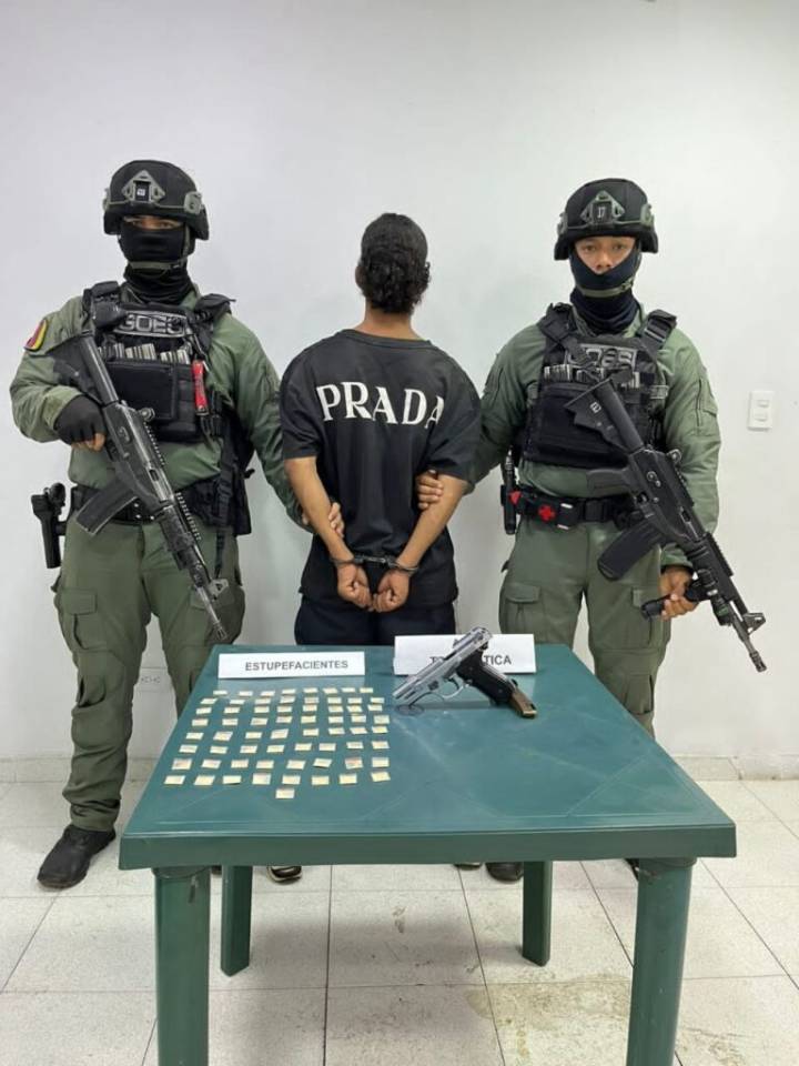 Detenido por porte ilícito de arma de fuego