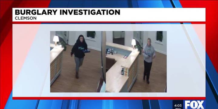 Burglary investigation happening in Clemson, officials say