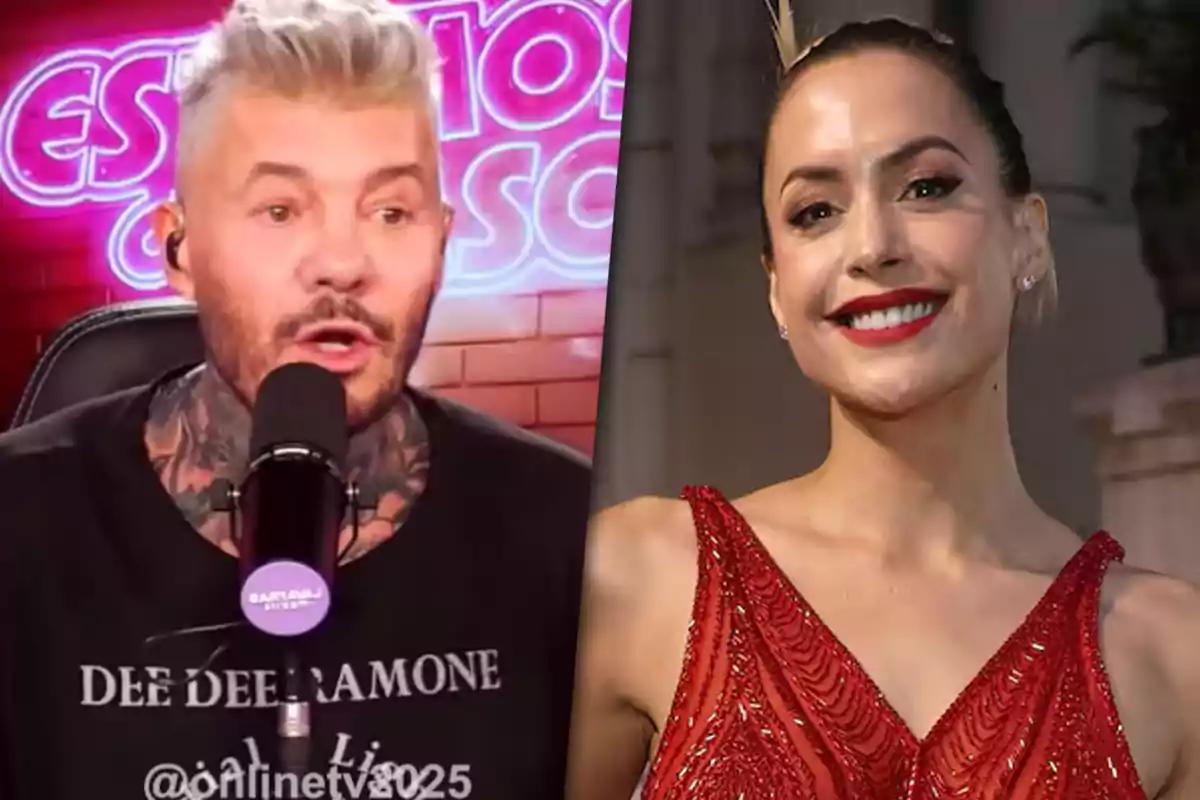 «No estoy triste»: Milett Figueroa habló de su separación de Marcelo Tinelli y generó polémica