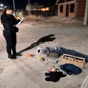 Detienen a dos hombres con materiales de construcción de procedencia dudosa en barrio Balcón