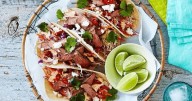These BBQ beef mini tacos are a match made in heaven for finals day