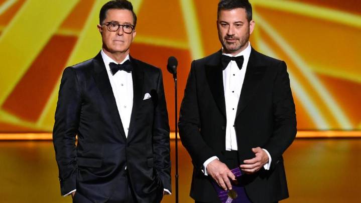 Stephen Colbert Cheers Jimmy Kimmel's Return After ABC Ends Suspension