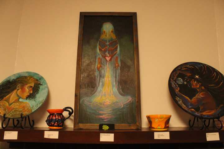 Parlor Pink art show doubles as ceremony that touches upon themes of identity, resistance
