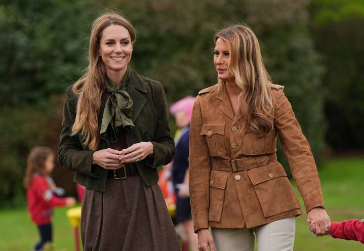 How the Princess of Wales bonded with Melania Trump
