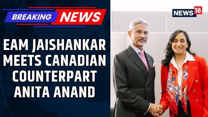 EAM S Jaishankar Meets Canadian Counterpart Anita Anand In New York 