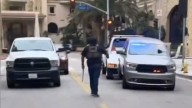 Man accused of towing government SUV in LA arrested