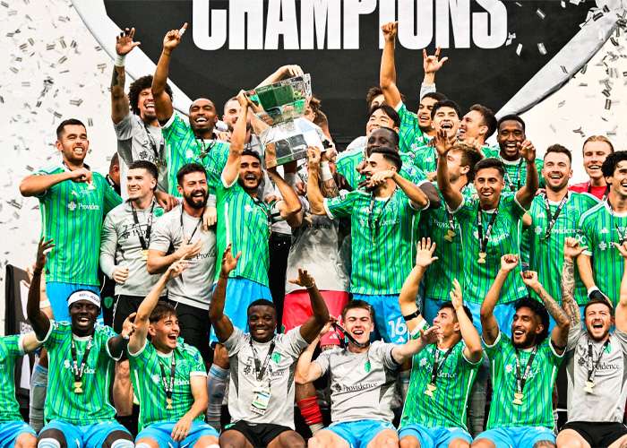 Seattle Sounders goleó 3×0 al Inter Miami y se coronó campeón de la Leagues Cup 2025