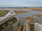 Petrecca reclama a Provincia y Nación por la continuidad Plan Maestro del Río Salado
