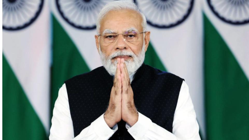 PM Modi Seeks Blessings Of Maa Chandraghanta On Third Day Of Navratri