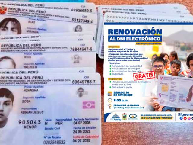 DNI electrónico 3.0 llega al Rímac con jornada especial de actualización de documentos