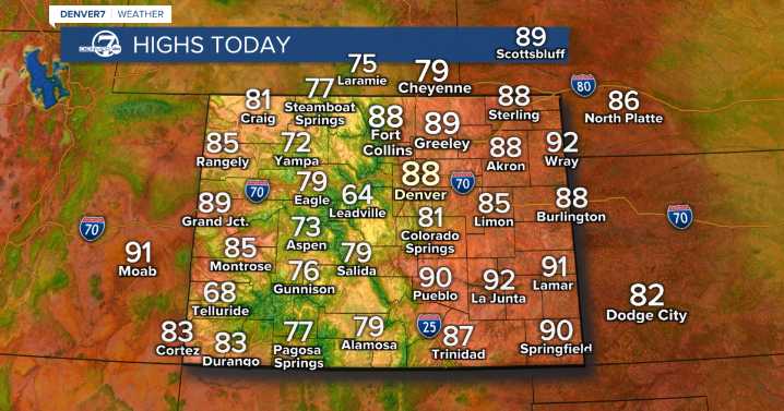 Warm, breezy start to the week with growing afternoon storm chances