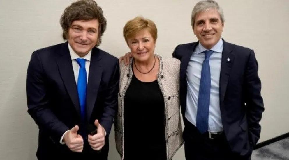 La titular del FMI tras su reunión con Javier Milei: “Es importante continuar con las reformas”