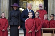 Trump basks in the pageantry at Windsor Castle during unprecedented second UK state visit