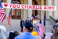 ‘You can’t kill freedom’: Crowd gathers at Michigan Capitol to honor Charlie Kirk
