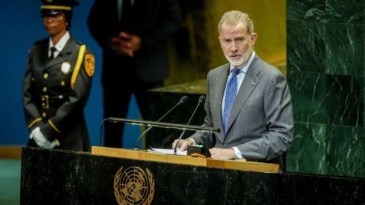 El Rey reclama en la ONU "no mirar hacia otro lado" ante los "actos aberrantes" de Israel: "Exigimos el fin inmediato de esta masacre"