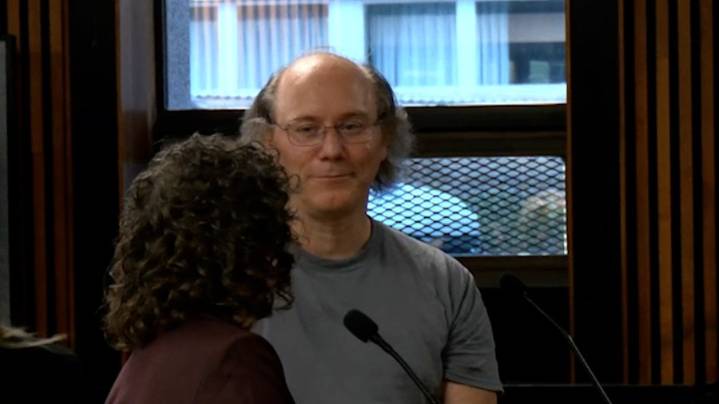 Kraus in court for murder of his parents from 2017