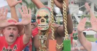 College football fans show out for Miami Hurricanes-Florida Gators rivalry game