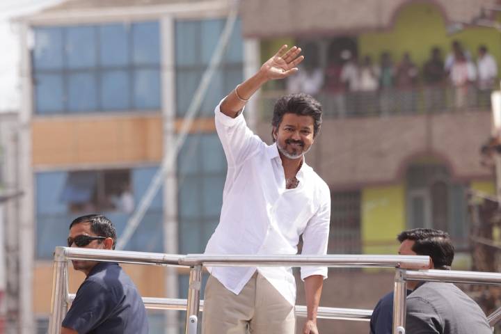 ‘Vote for DMK is vote for BJP,’ Vijay says at Namakkal rally