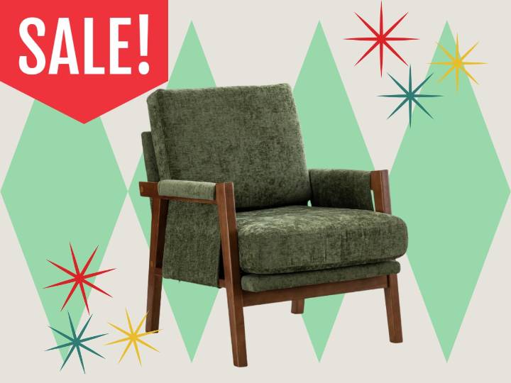 Mid-century modern furniture deals 2025: Wayfair slashes prices on accent chairs