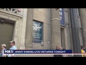 Kimmel returns after suspension, but some ABC stations refuse to air