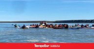 Seguridad Operativo de control en el estuario del Río Santa Cruz