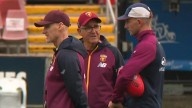 ‘No sign’ of Brisbane star Jarrod Berry as Lachie Neale hits ‘top speed’ at training