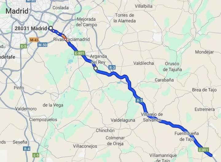 Informe ambiental positivo condicionado para la mejora de la A-3 entre Madrid y el límite provincial de Cuenca